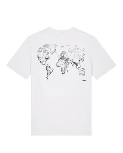 organic Shirt  Worldmap