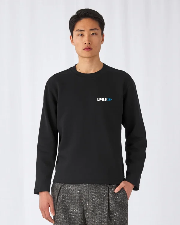 Sweater milanoschwarz </br> bestickt