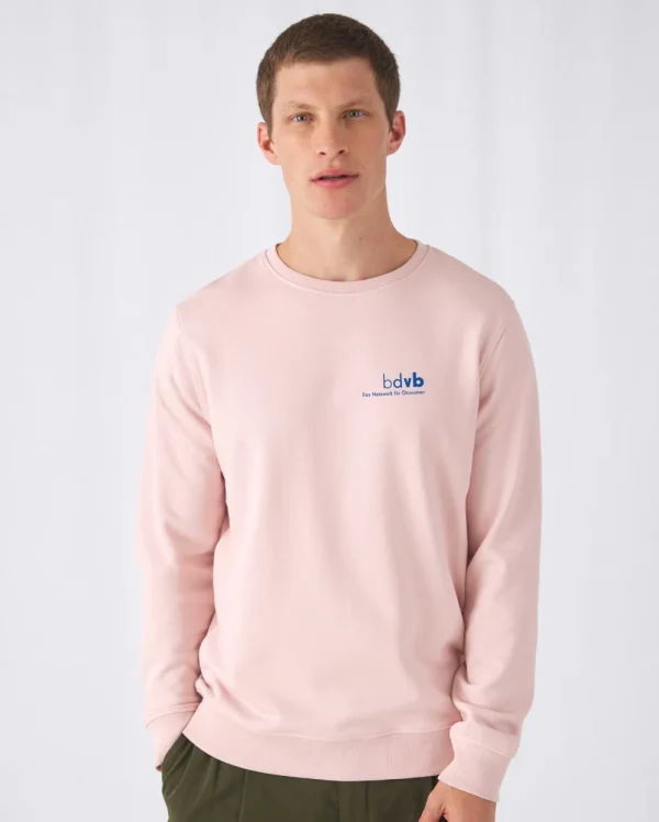 Sweater rosa </br> bestickt