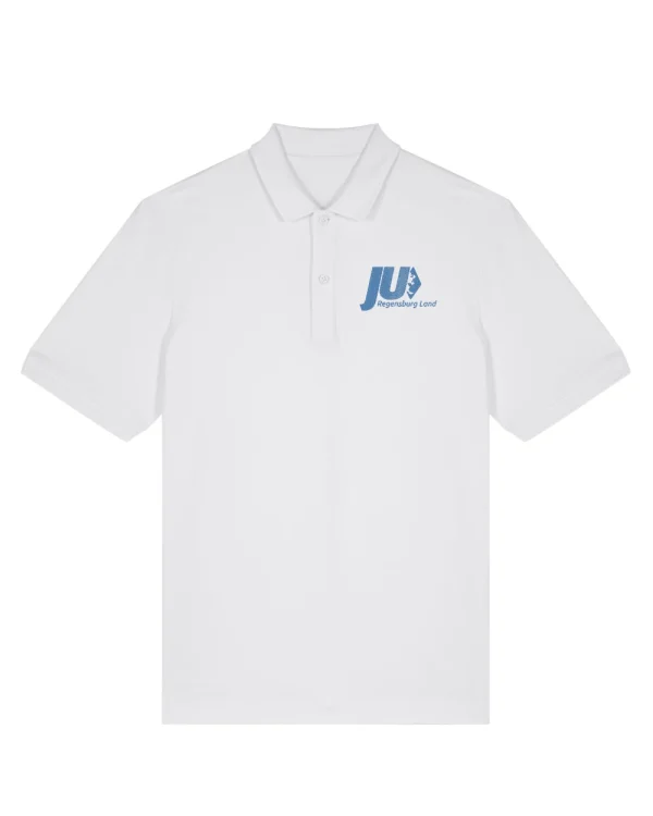 Polo kristallweiß </br> bestickt