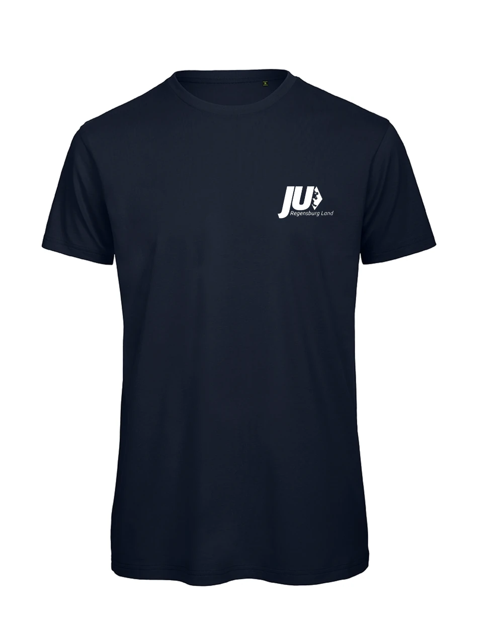 Shirt navyblau  bedruckt