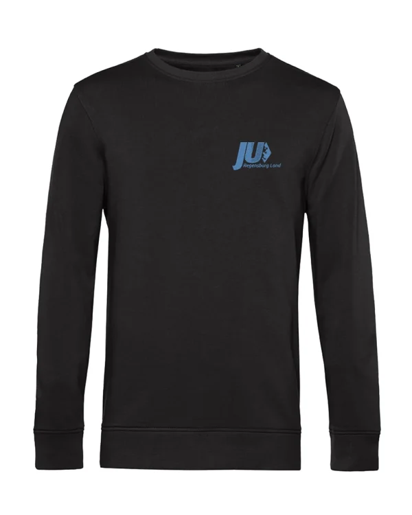 Sweater milanoschwarz </br> bestickt