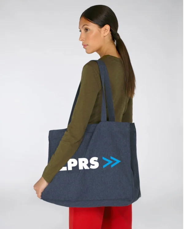 ShoppingBag modegrau  </br> bedruckt