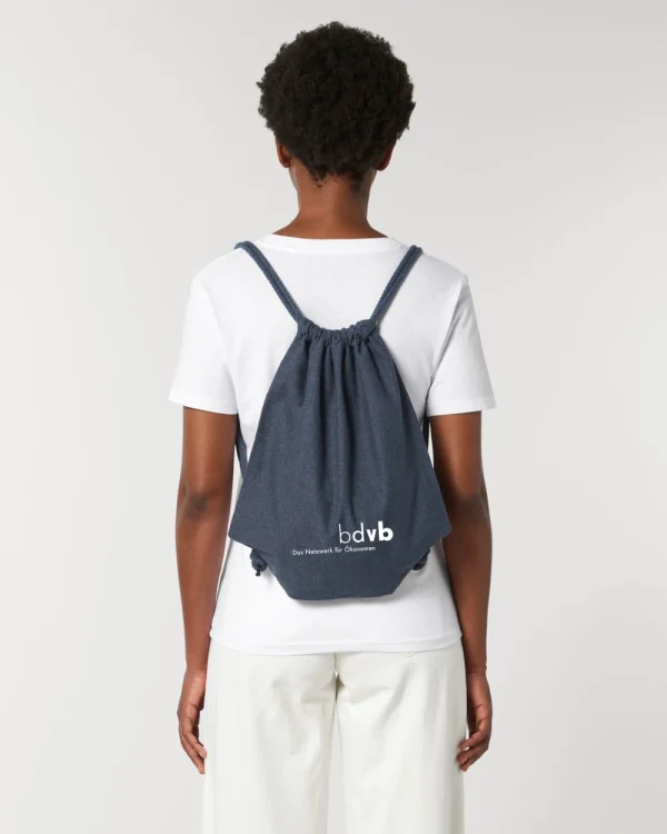 Gym-Bag haiblau  </br> bedruckt