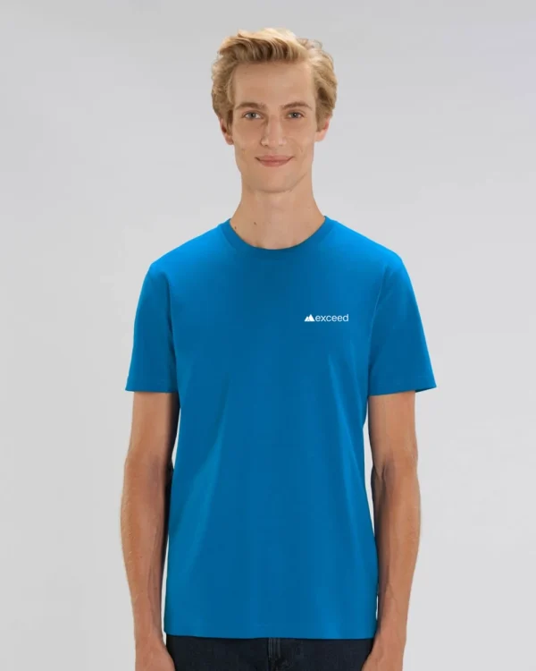 Shirt königsblau </br> bestickt