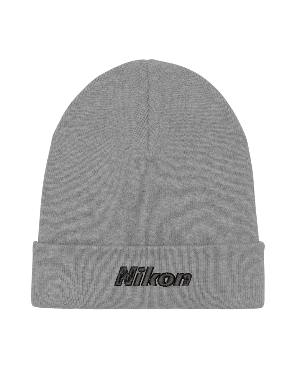 Nikon organicBeanie heathergrey 1000